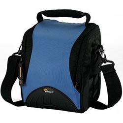 Lowepro Apex 120 AW Shoulder Bag - Top Loading - Handle, Adjustable Shoulder Strap, Belt Loop - Nylon - Blue