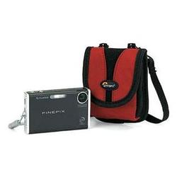 Lowepro Rezo 10 Camera Case - 4.3 x 3.3 x 1.6 - MicroFiber, Ripstop Nylon - Red