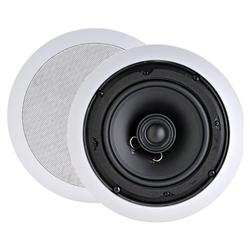 M & S SYSTEMS M & S Systems S100CS 8 2-Way 100-Watt In-Ceiling Speakers with Swivel Tweeters