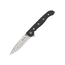 Columbia River Knife & Tool M16 Edc, Black Zytel Handle, Spear Point Blade, Plain