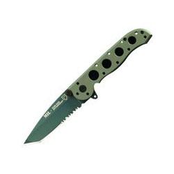 Columbia River Knife & Tool M16 M, Od Aluminum Handle, 3.13 In. Tini Blade, Comboedge