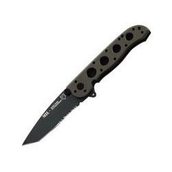 Columbia River Knife & Tool M16 M, Od Aluminum Handle, 3.94 In. Tini Blade, Comboedge