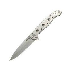 Columbia River Knife & Tool M16, Titanium Handle, 3.13 In. Blade, Plain, Nylon/zytel Sh.