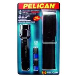 PELICAN PRODUCTS M6 Lithium Tactical Light, Black, Clam