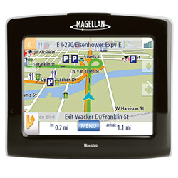 Magellan Maestro 3200 Portable GPS System w/ Preloaded Maps