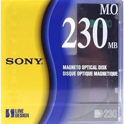 SONY CORPORATION - RECORDING MEDIA Magneto-Optical disk x 1 - 230 MB - storage media