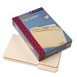 Smead Manufacturing Co. Manila File Folders, Single-Ply Top, 1/3 Cut/Assorted, Legal, 100/Box (SMD15330)