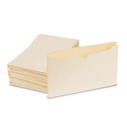 S And J Paper/Gussco Manufacturing Manila Recycled File Jackets, 1-1/2 Expansion, Legal Size, 50/Box (SJPS11330)