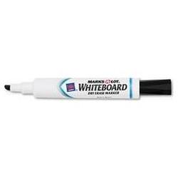 Avery-Dennison Marks-A-Lot® Chisel Tip Whiteboard Marker, Black Ink (AVE24408)