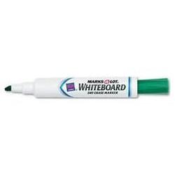 Avery-Dennison Marks-A-Lot® Chisel Tip Whiteboard Marker, Green Ink (AVE24405)