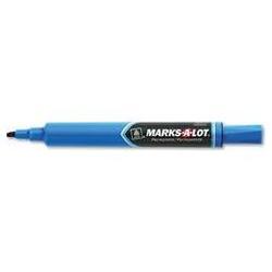 Avery-Dennison Marks-A-Lot® Large Chisel Tip Permanent Marker, Blue Ink (AVE08886)