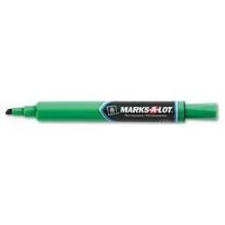 Avery-Dennison Marks-A-Lot® Large Chisel Tip Permanent Marker, Green Ink (AVE08885)