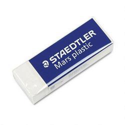 J.S. Staedtler, Inc. Mars® All-Purpose Latex-Free White Plastic Eraser, Cellophane Wrapped (STD52650)