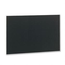 Quartet Manufacturing. Co. Matrix™ Bulletin Board, Slim-Profile Aluminum Frame, 48 x 31, Woven Gray Fabric (QRTB4831)
