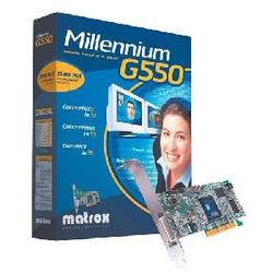 MATROX Matrox Millennium G550 Dual-DVI Graphics Card - 32MB