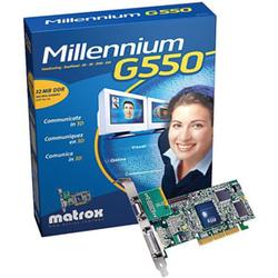 MATROX Matrox Millennium G550 Graphics Card - 32MB (G55MADDL32DR)