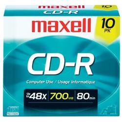 Maxell 40x CD-R Media - 700MB
