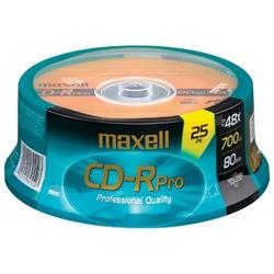 Maxell 40x CD-R Pro Media - 700MB - 25 Pack