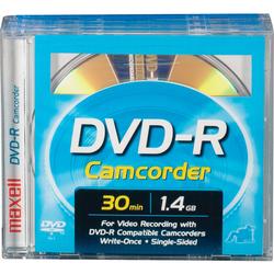 Maxell DVD-R Media - 1.4GB - 3 Pack