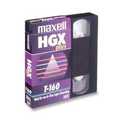 Maxell Corp. Of America Maxell High Grade VHS Videocassette - VHS - 0.05 - 160Minute