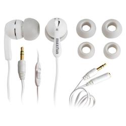 Maxfun DMX-M55WH Noise Isolating Stereo Earbuds