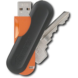 Memorex 4GB USB 2.0 TravelDrive Flash Drive