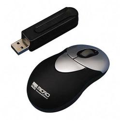 MICRO INNOVATIONS Micro Innovations Wireless Optical Travel Wheel Mouse - Optical - USB