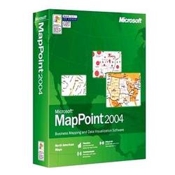 Microsoft MapPoint North American Maps 2004 - Complete Product - Standard - PC