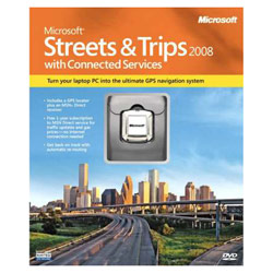 Microsoft Streets & Trips 2008 with Connected Services