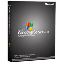 MICROSOFT OEM SOFTWARE Microsoft Windows Server 2003 Enterprise Edition with Service Pack 1 - Complete Product - OEM - 25 Client - PC