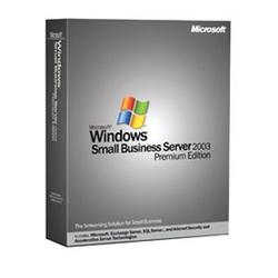 Microsoft Windows Small Business Server 2003 Premium Edition with Service Pack 1 - Transition Pack - Complete Product - Standard - 5 CAL - Retail - PC