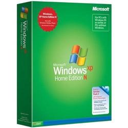 Microsoft Windows XP Home Edition with Service Pack 2 - Complete Product - OEM - 1 User - PC