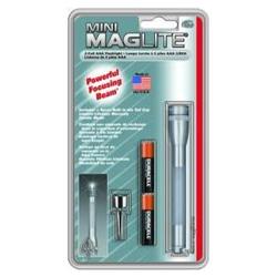 Maglite Minimag Aaa Blister Pack, Grey