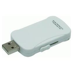 Mizco International Mizco Digipower Mini USB2.0 Card Reader and Writer for SD/MMC 2-in-1 - MultiMediaCard (MMC), Secure Digital (SD) Card