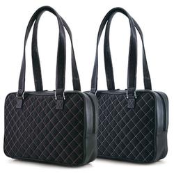 MOBILE EDGE LLC Mobile Edge Monaco Notebook Handbag - Top Loading - MicroFiber - Black