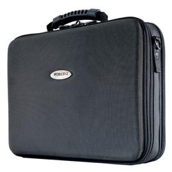 Mobile Edge Premium TechStyle Notebook Case - Clam Shell - Shoulder Strap - EVA (Ethylene Vinyl Acetate) - Charcoal, Black