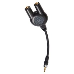 Monster Cable AICYP 200 S iSplitter 200 Headphone Y-Cable - 1 x Mini-phone - 2 x Mini-phone