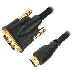 Monster Cable HDMI400/DVI-2M 400 High Definition Digital Video Cable - 1 x HDMI - 1 x DVI - 6.56ft