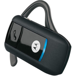 Motorola H3 Bluetooth Earset - Over-the-ear - Black