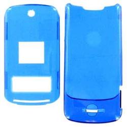 Wireless Emporium, Inc. Motorola KRZR K1m Trans. Blue Snap-On Protector Case Faceplate