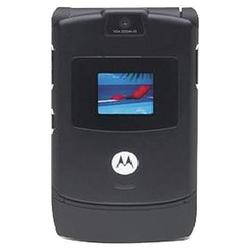 Motorola RAZR V3 Cellular Phone - Quad Band - GSM 800, GSM 900, GSM 1800, GSM 1900 - Bluetooth - GPRS - Polyphonic - 256K Colors - Flip