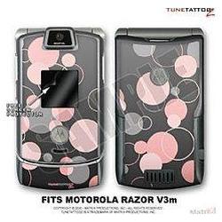 WraptorSkinz Motorola Razor (Razr) V3m Skin Lots Of Dots Pink Kit by T
