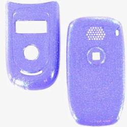 Wireless Emporium, Inc. Motorola V195 Glitter Purple Snap-On Protector Case Faceplate
