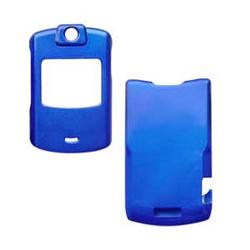 Wireless Emporium, Inc. Motorola V3/V3m/V3c Blue Snap-On Protector Case Faceplate
