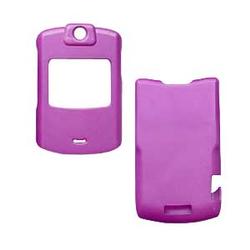 Wireless Emporium, Inc. Motorola V3/V3m/V3c Purple Snap-On Protector Case Faceplate