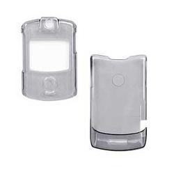 Wireless Emporium, Inc. Motorola V3/V3m/V3c Trans. Smoke Snap-On Protector Case Faceplate