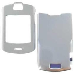 Wireless Emporium, Inc. Motorola V3i/V3r/V3t Silver Snap-On Protector Case Faceplate