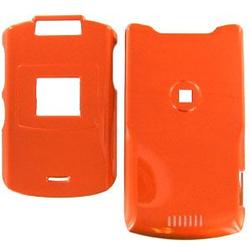 Wireless Emporium, Inc. Motorola V3xx Orange Snap-On Protector Case Faceplate