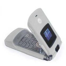 Wireless Emporium, Inc. Motorola V3xx Razr Series Silicone Case (White)