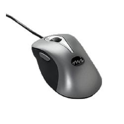 MICRO INNOVATIONS Mouse, Optical Tilt, 3 x4-3/4 x1-5/8 , Charcoal Black (MCNPD945P)
